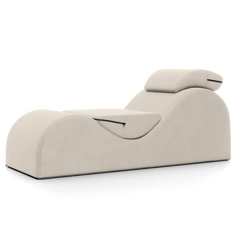 Avana Luvu Lounger - Chaise Lounge Chair for Yoga, Exercise, Stretching, Massage and More - High Density Foam Core