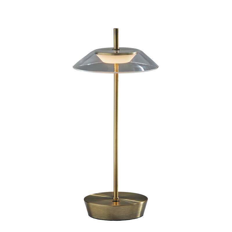 Ako LED Cordless Table Lamp - Antique Brass