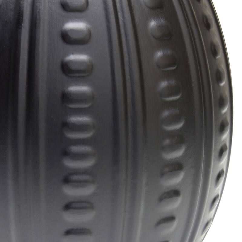 Mini Oval Table Lamp with Tapered Shade - 12.5" - Black