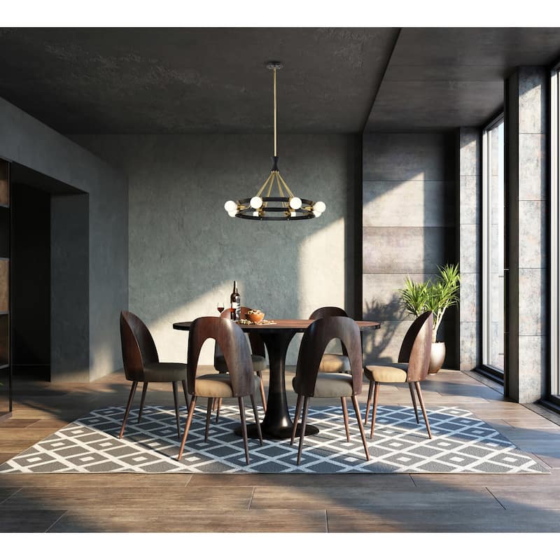 Nuvo Lighting 60/7868 Marsden 8 Light 24" Wide Ring Chandelier