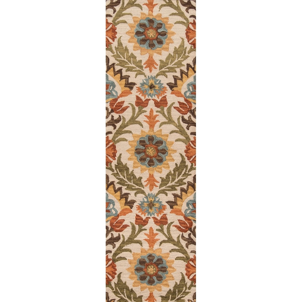 Momeni Tangier Hand-tufted Wool Floral Area Rug