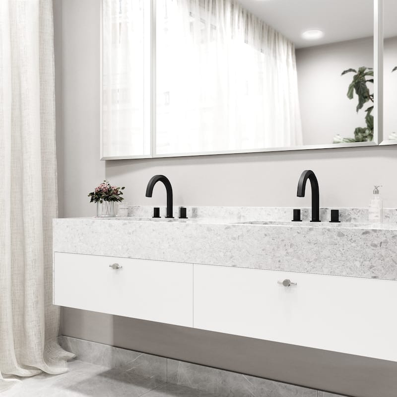 VIGO Hart 9" H 2-Handle Widespread Bathroom Faucet
