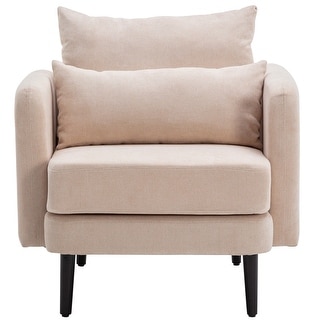 Aamchair Accenting Chair with solid wood legs - Bed Bath & Beyond ...