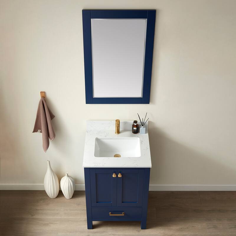 Miseno MV785024 Shannon 24" Free Standing Single Basin Vanity Set with