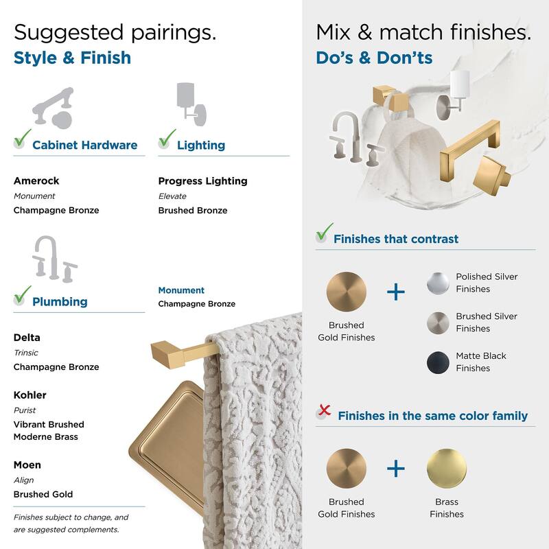 Amerock Monument Bathroom Towel Bar