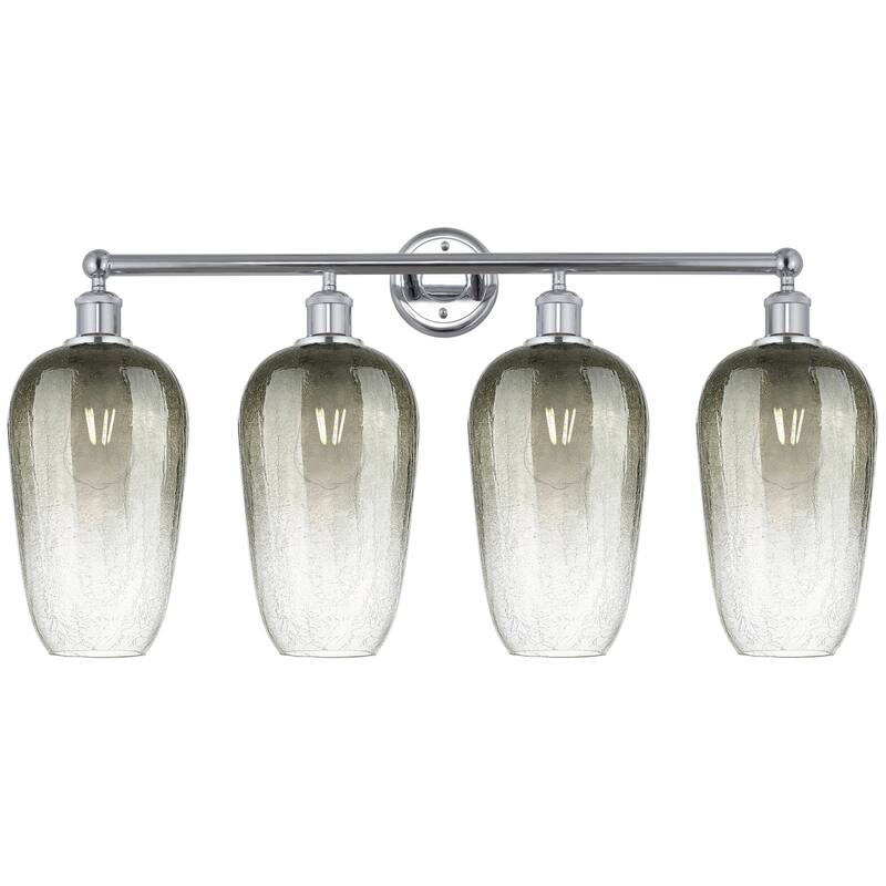 Innovations Lighting 616-4W-18-34 Brookhaven Flute Vanity Brookhaven