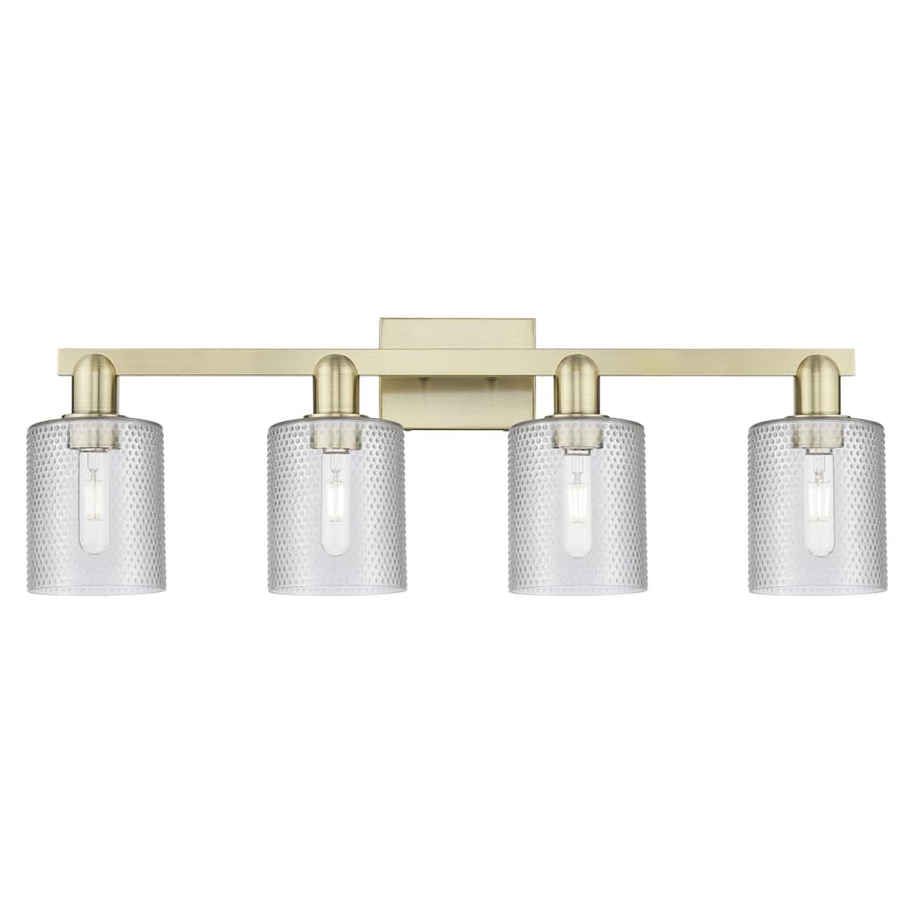 Innovations Lighting Endless Possibilities Arcadia - Cobbleskill - 4 Light 32" Bath Vanity Light