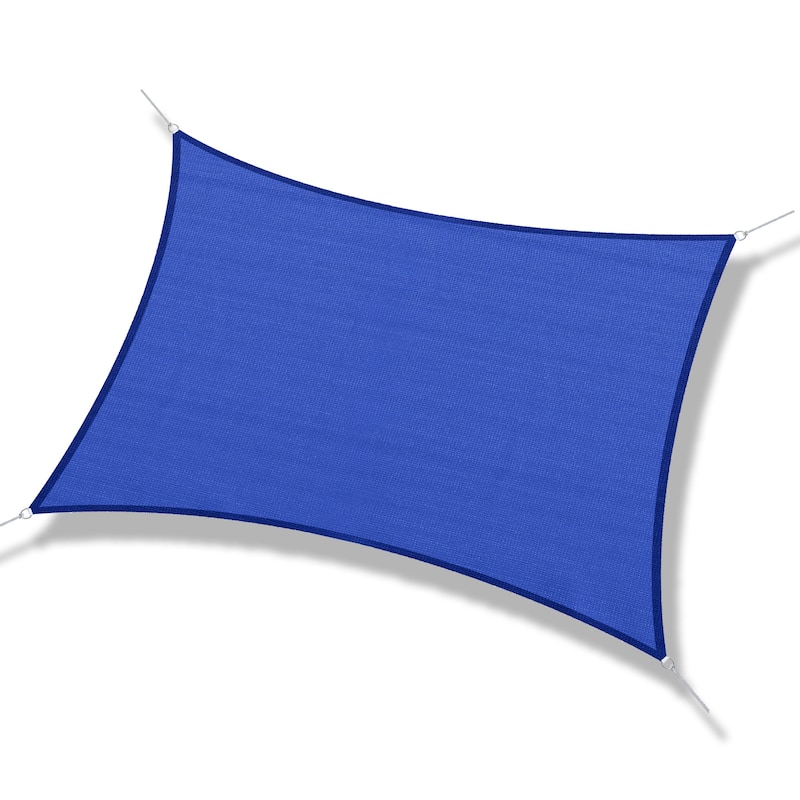 Outsunny 20' x 16' Rectangle Outdoor Patio Sun Shade Sail Canopy