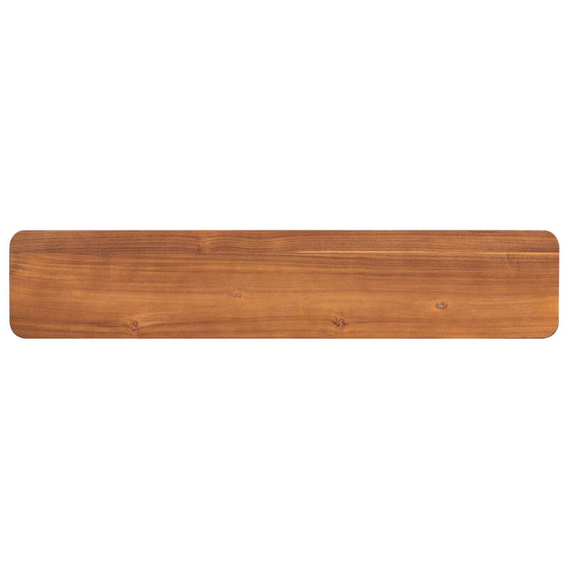 Elegant Acacia Veneer Entryway Table,Suitable For Entryway, Hallway, Living Room, Foyer, Corridor