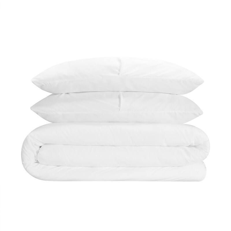 Serta Simply Clean Antimicrobial Pleated 3 Piece Comforter Set