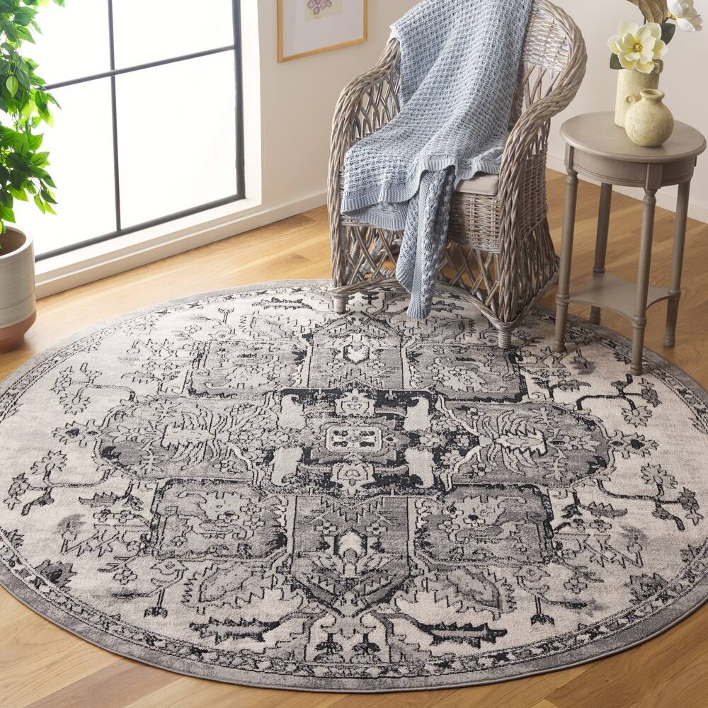 SAFAVIEH Odyssey Meeta Shabby Chic Oriental Rug