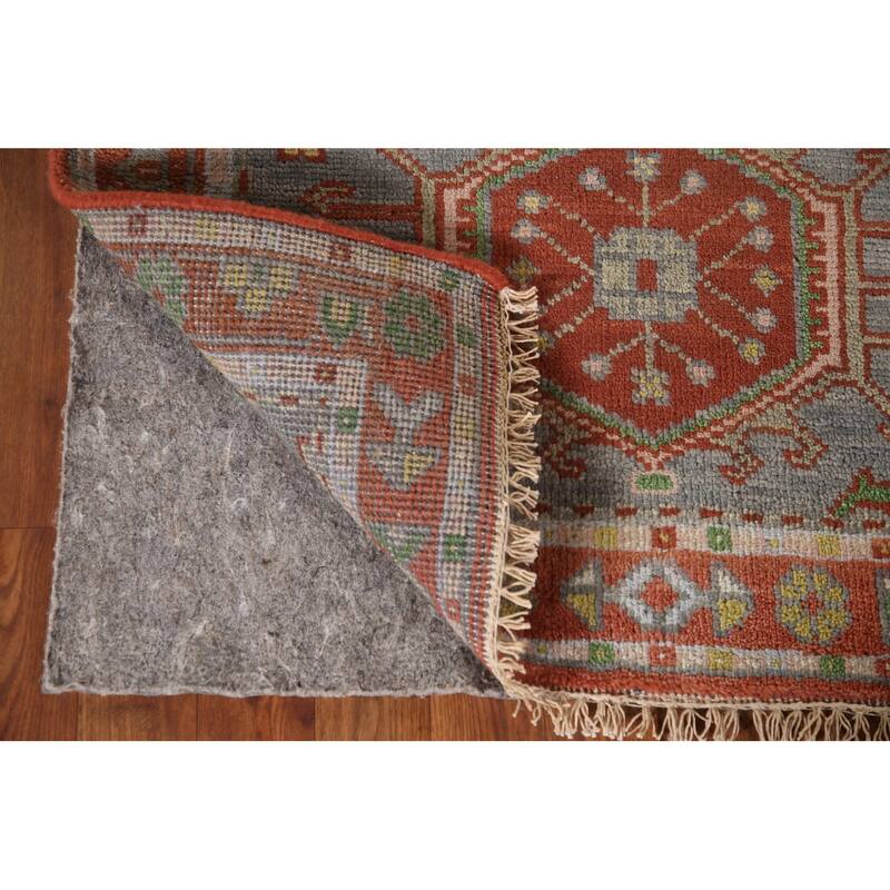 Geometric Kazak Oriental Accent Rug Handmade Traditional Wool Carpet - 3'0"x 5'0"