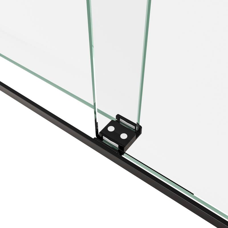 Bypass shower door, sliding door, with 5/16" tempered glass