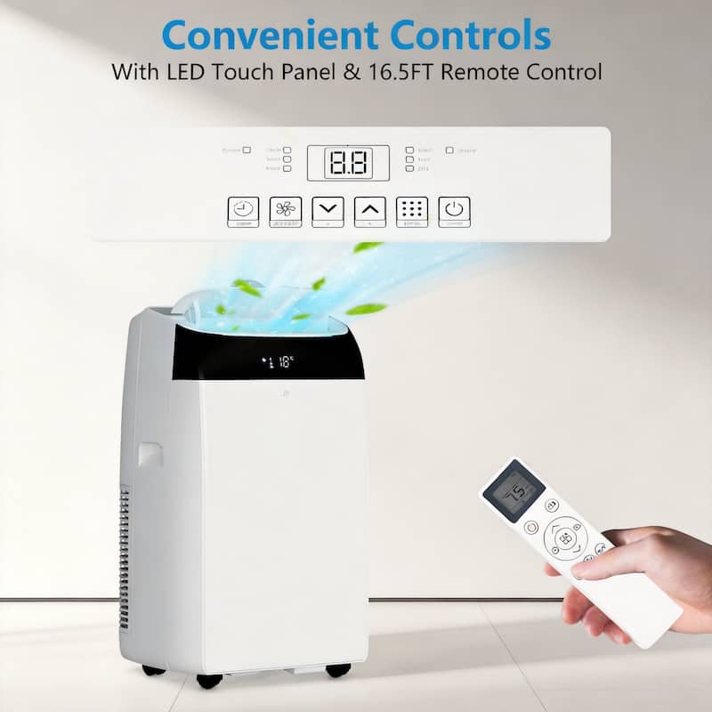 Portable Air Conditioner, 14000 BTU, Cooling To 750 Sq.Ft