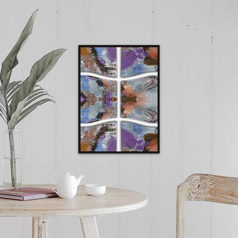 "Boxpinch" Black Float Frame Canvas Art - 18 x 24