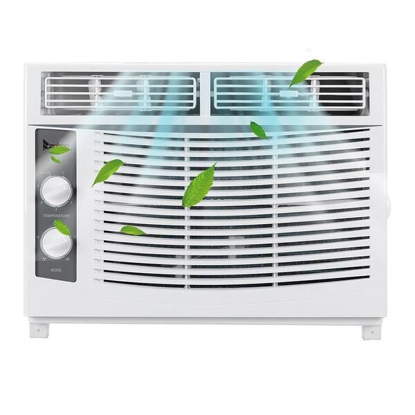 Zokop 5000btu Window Air Conditioner White Overstock 33310324