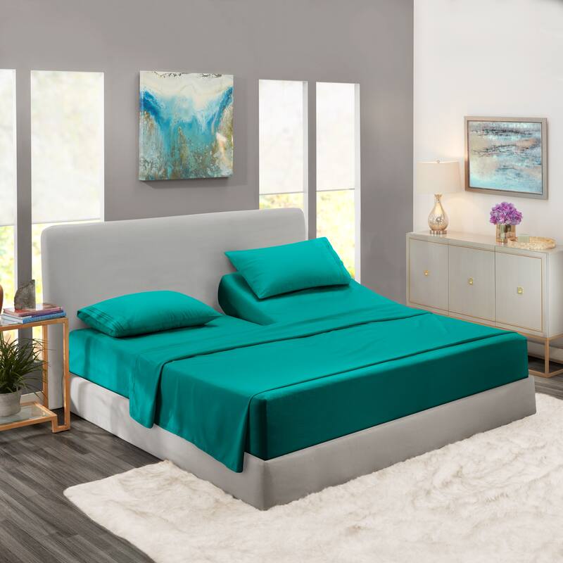 Empyrean Hotel Luxury 6 Piece Sheet Set - Super Soft Bedding Sheets & Pillowcases
