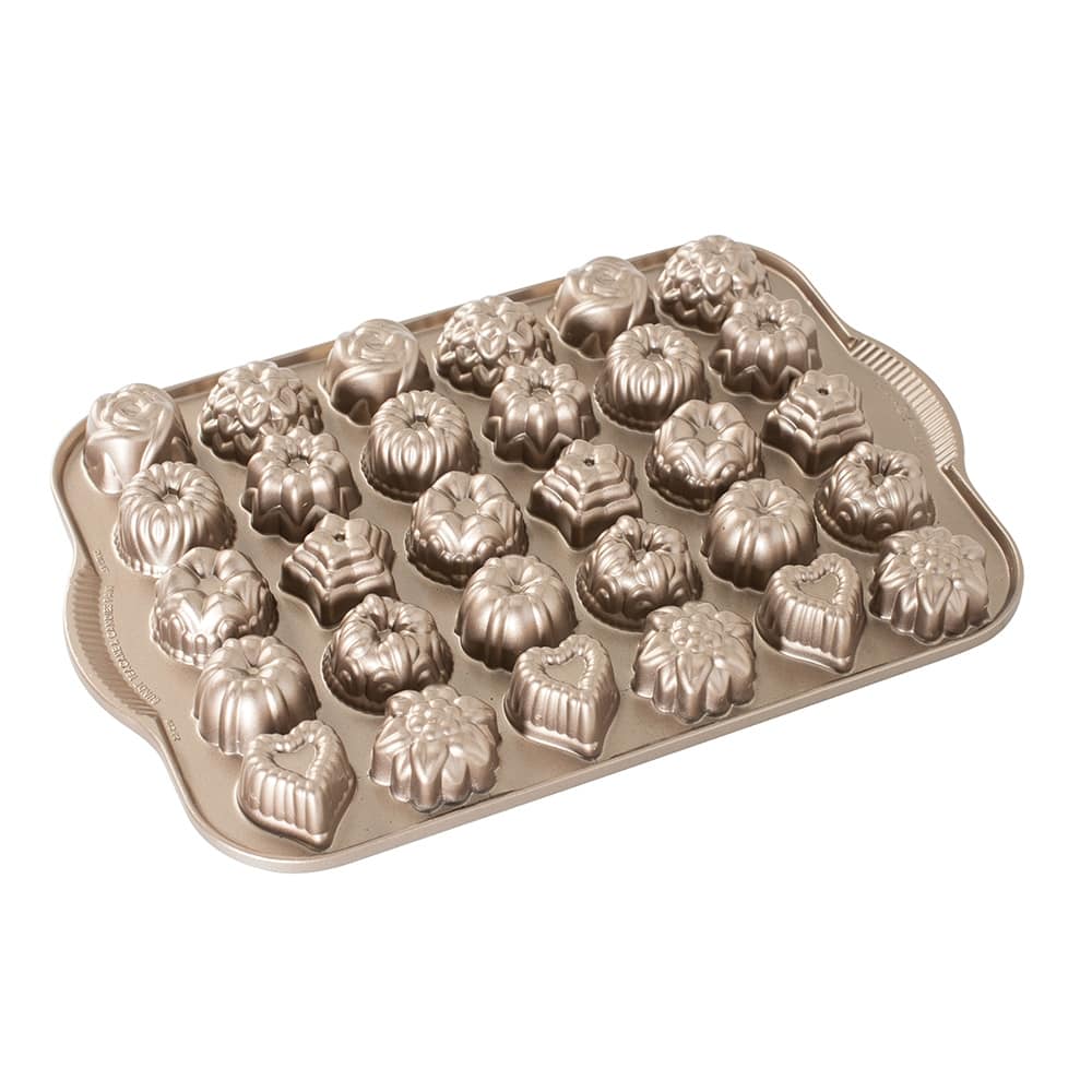 Nordic Ware Cast-Aluminum Nonstick Tea-Cake and Candy Mold