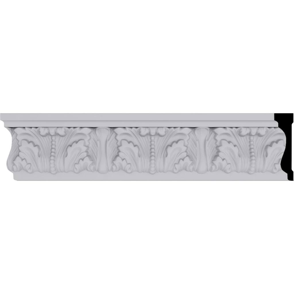 3 1/2"H x 1"P x 94 1/2"L Odessa Chair Rail
