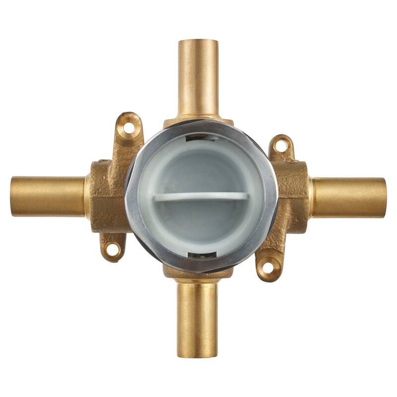 American Standard Flash Shower Rough-In Valve Body with 1/2" Stub-Out - Natural