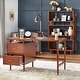 preview thumbnail 5 of 19, Simple Living Margo 2-drawer Mid-century Modern Desk