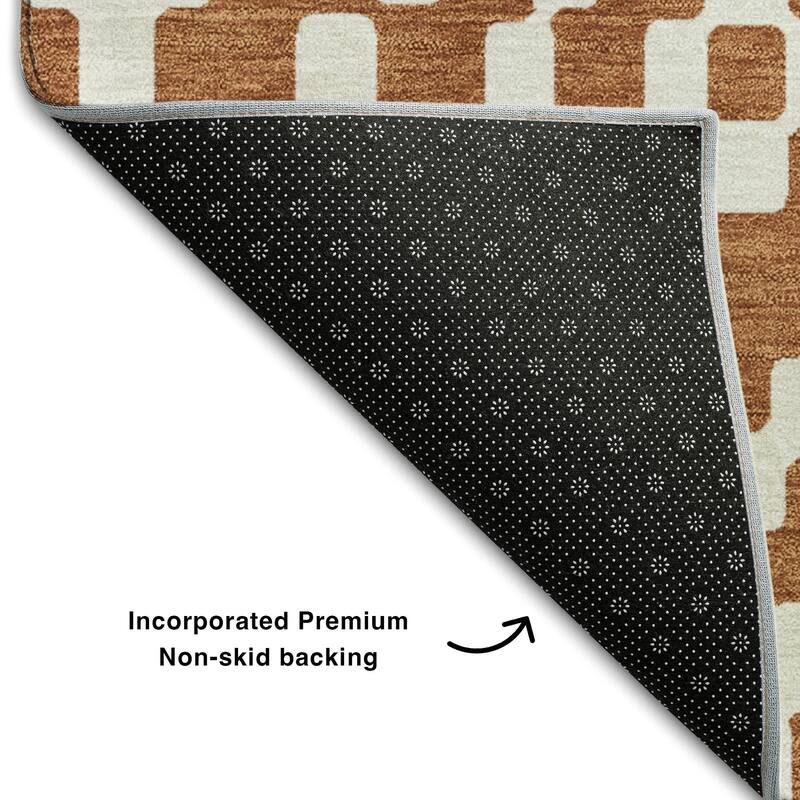 Premium Washable Super Soft Moroccan Modern Mayfield Rug