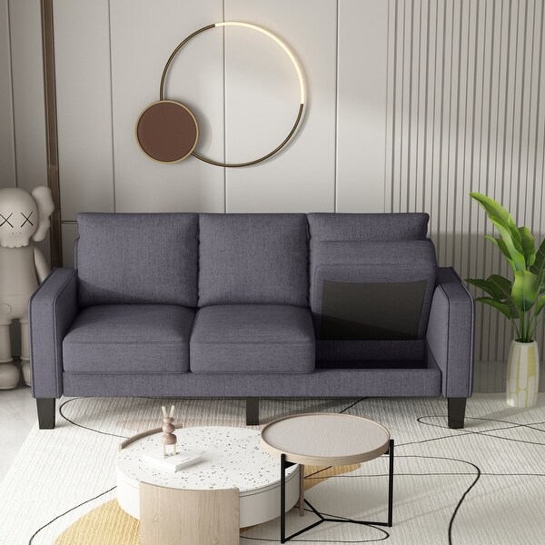 Dark grey 3 seater sofa cheap