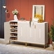 preview thumbnail 3 of 16, 20 Pairs Entryway Shoe Storage Cabinet Storage Organizer for Closet