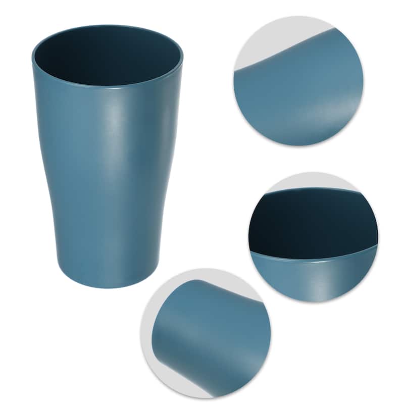 2pcs Bathroom Toothbrush Tumblers PP Cup 4.92"x3.03"