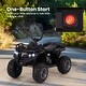 preview thumbnail 50 of 53, 6V Kids Ride On Electric ATV with LED Headlights and MP3 Player - 29.5" x 18" x 22" (L x W x H)
