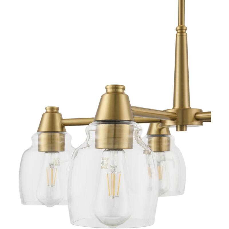 Livabliss Tarrega Modern Chandelier - 26"L x 26"W x 14"H