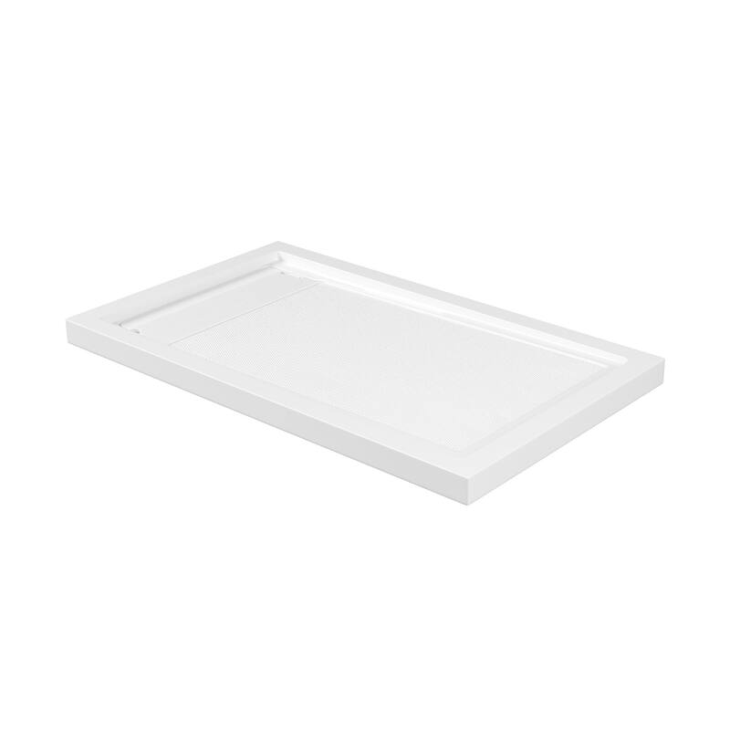 OVE DECORS Adena White Shower Base 60x36 in white