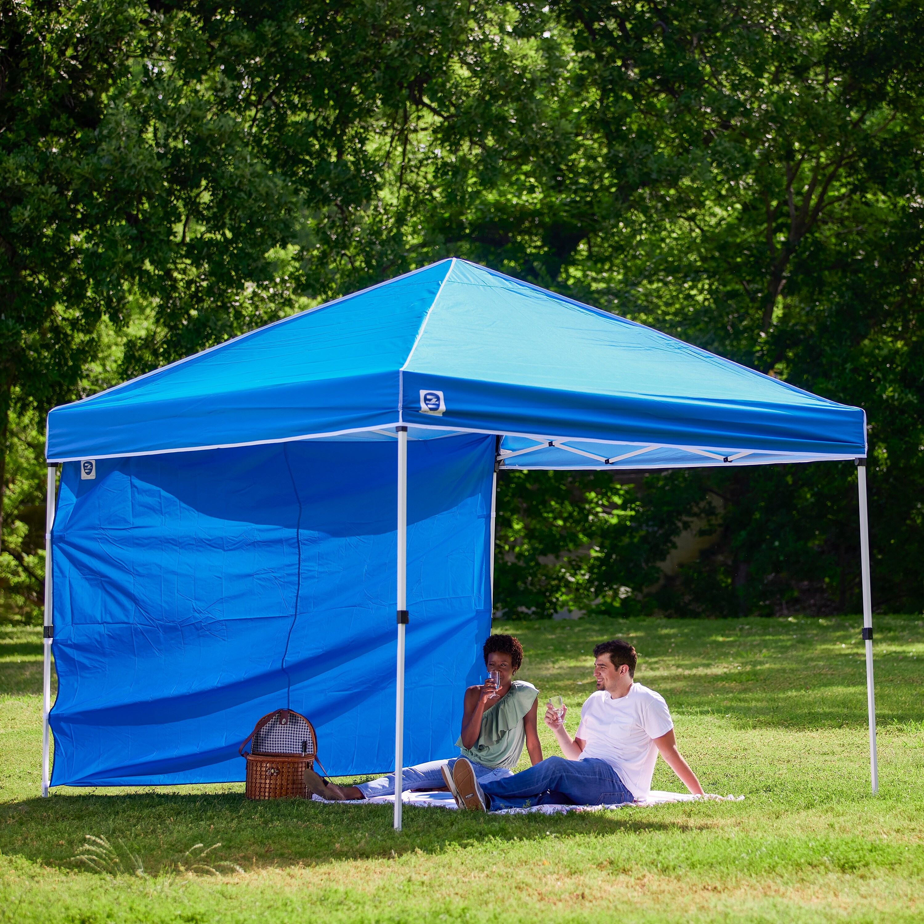 Z-Shade Everest Canopy Tent Taffeta Sidewall with Instant Camping