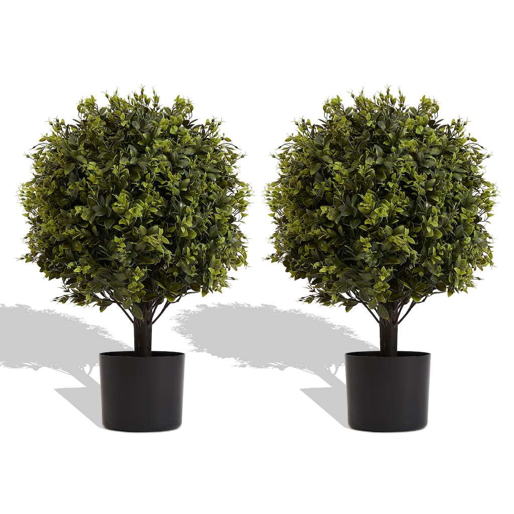 Artificial plants Greenery decoration in pot 55cm 2pcs/set