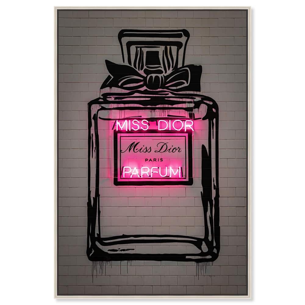 Miss Neon Dream Canvas by Art Remedy