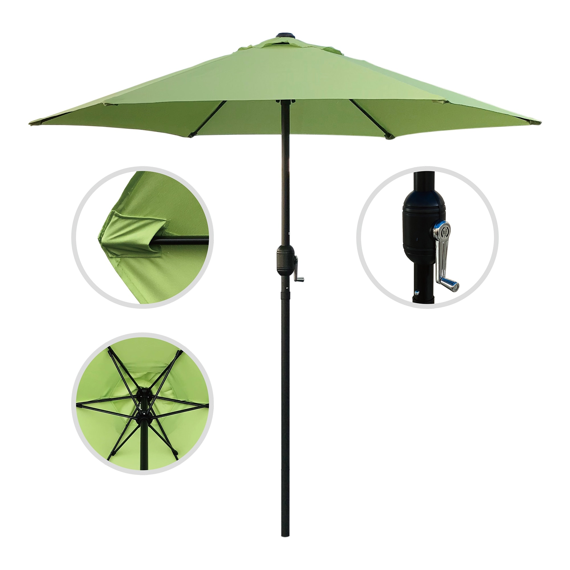 Shop Black Friday Deals On 7 5 Sunnyglade Patio Umbrella For Outdoor Shade Overstock 31721363