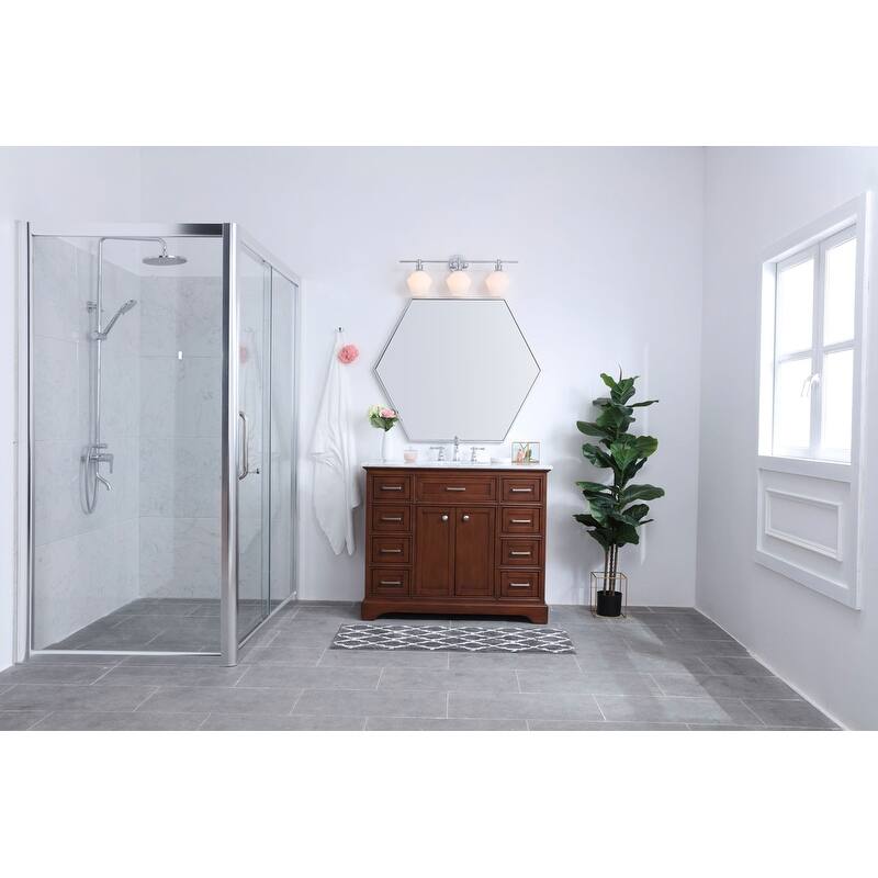 Gerald 3-Light Wall Sconce - 28.1/10.2 - 28.1/10.2