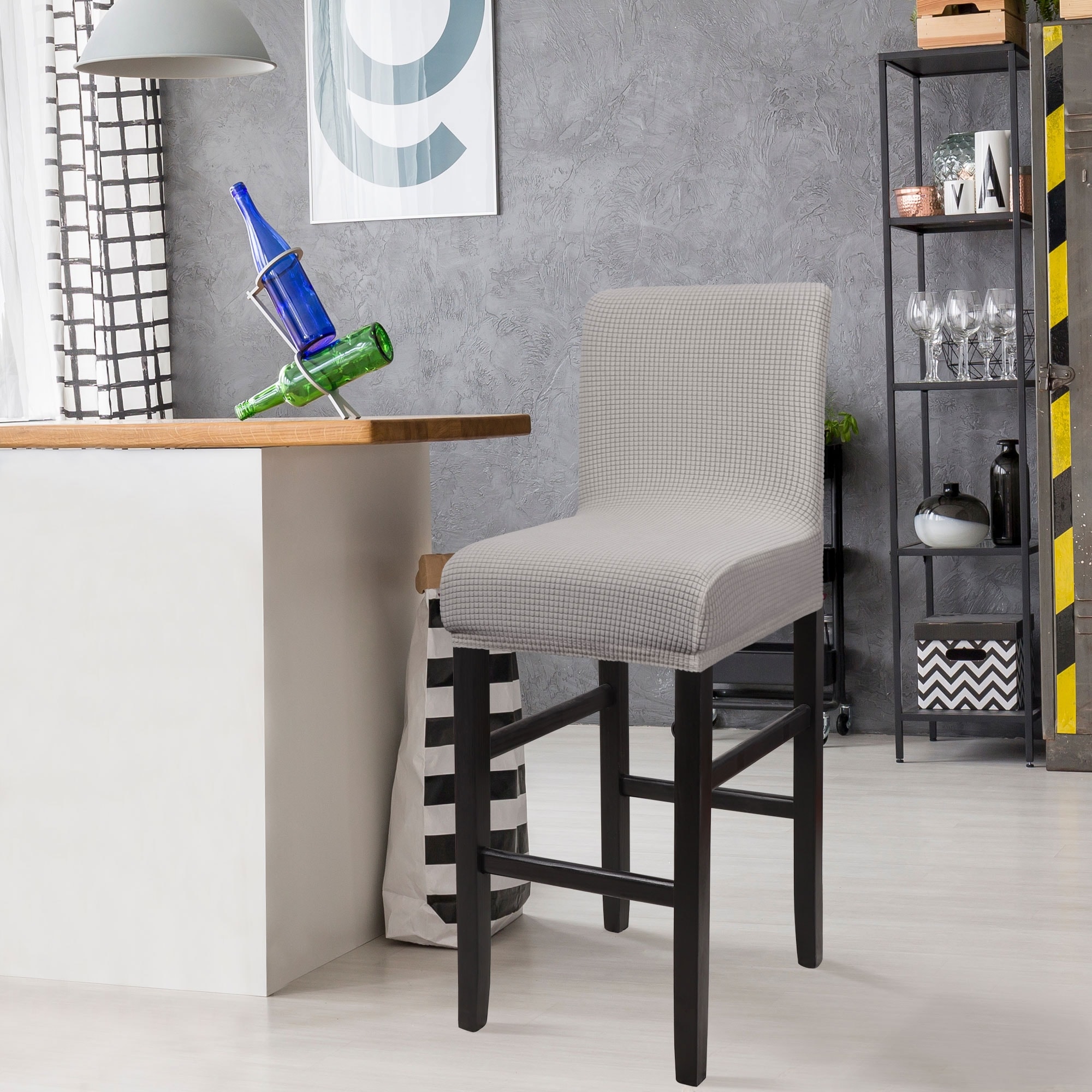Stretch stool covers store