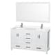 Option White, Chrome Trim, White Quartz Top