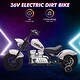 preview thumbnail 5 of 22, Kids Electric Off-Road Dirt Bike,36V Motorcycle with Top Speed of 16.5 Mph