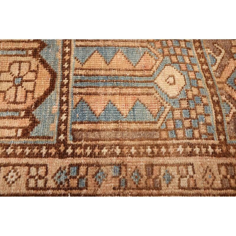 ECARPETGALLERY Hand-knotted Antalya Vintage Copper Wool Rug - 6'8 x 10'0