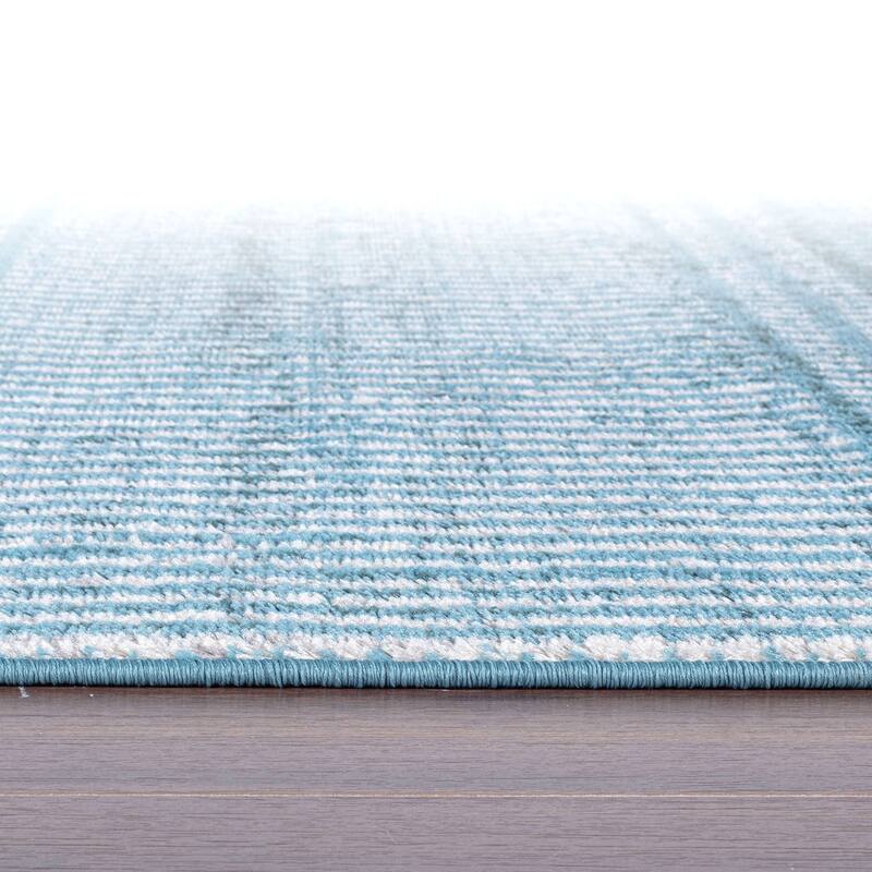 Contemporary Minimalistic Stripe LInes Area Rug