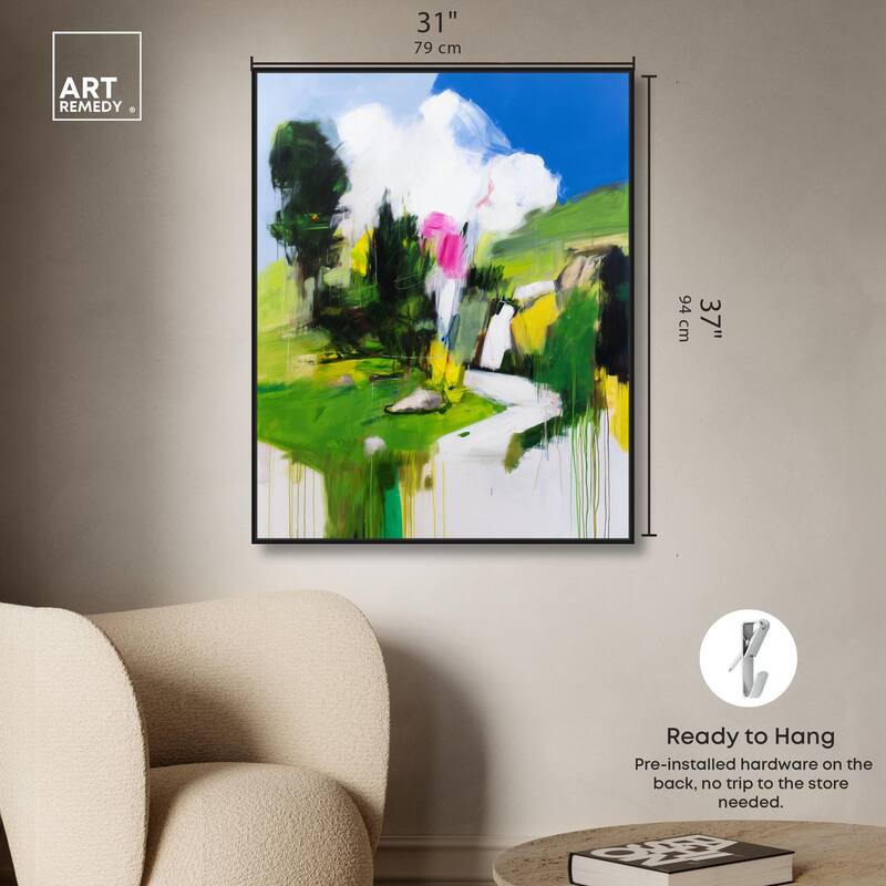 Swiss Fields Canvas by Art Remedy