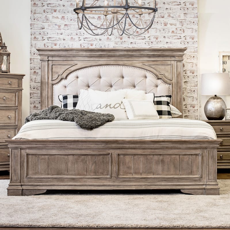Steve Silver Havenwood 6-piece Upholstered Panel Bedroom Set
