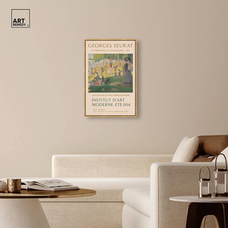 Day in Paris Canvas by Art Remedy