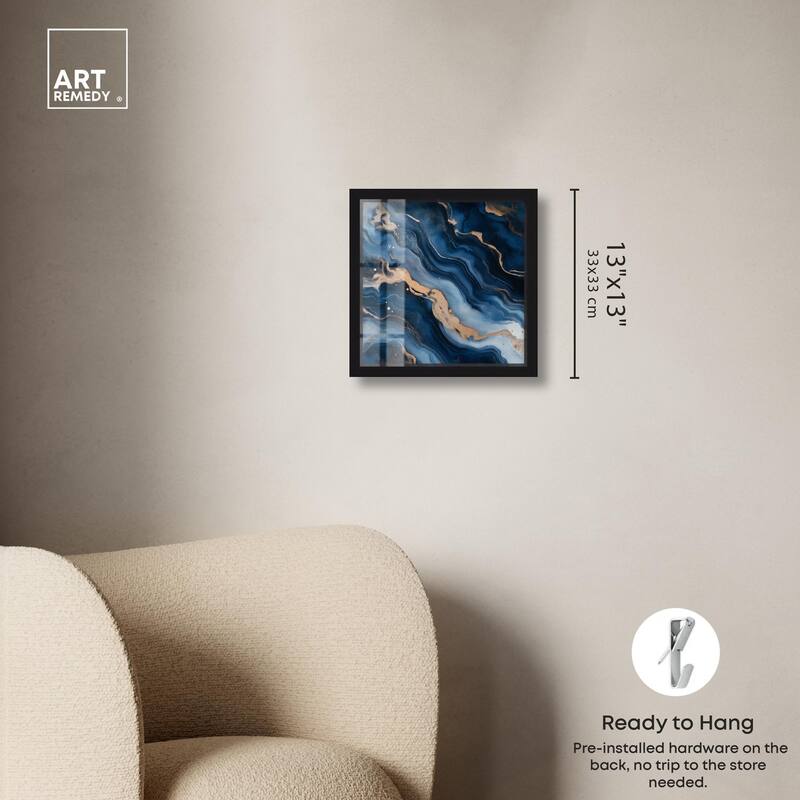Deep Sea Geode II Shadowbox by Art Remedy