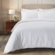 preview thumbnail 5 of 3, Superior Rome Brushed Flannel Cotton Solid Duvet Cover Set