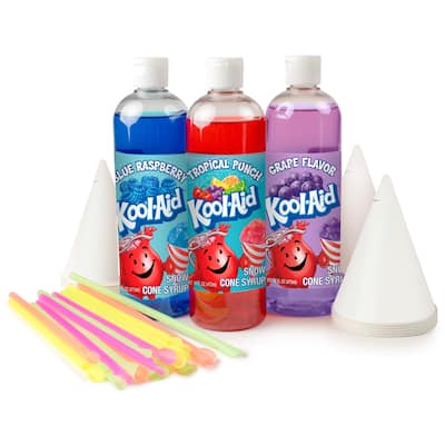 Kool-Aid Snow Cone Syrup Party Kit