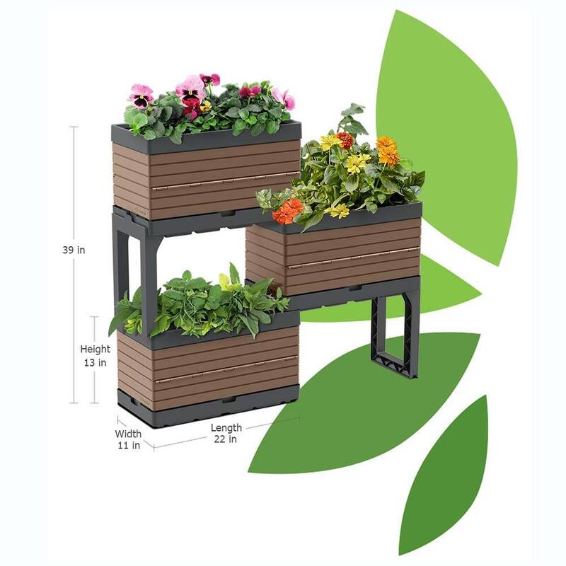 Southern Patio FlexSpace Modular Planter Garden