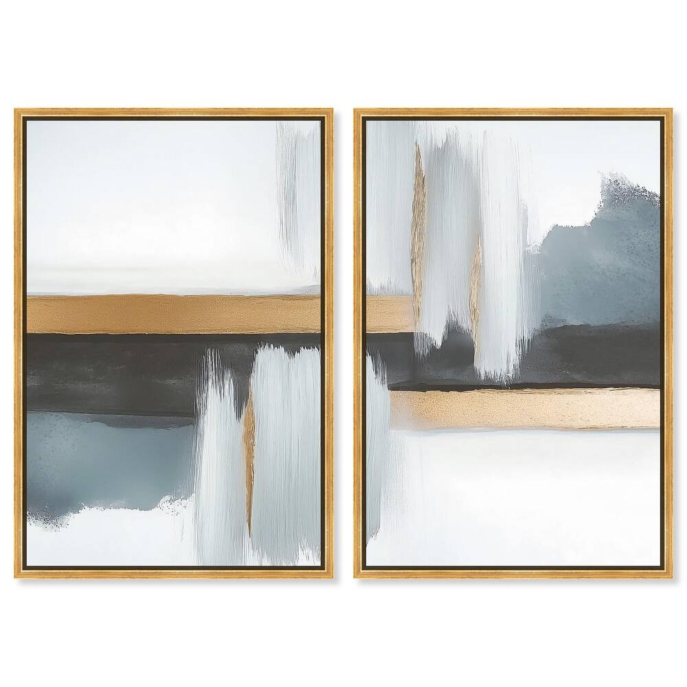 Azure Horizon II Canvas Set of 2 by Art Remedy